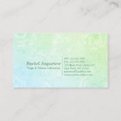 ヨガスタジオクラスパスメディテーションポーズボディリーフ ロイヤリティカード (裏面)