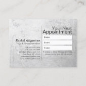 ヨガスタジオクラスパスロイヤリティアポイントメントロータス ロイヤリティカード (裏面)