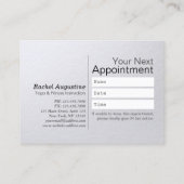 ヨガスタジオクラスパスロイヤリティアポイントメントロータス ロイヤリティカード (裏面)