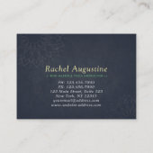 ヨガスタジオディスカウントクーポンロイヤリティ金ゴールドマンダラ 割引カード (裏面)