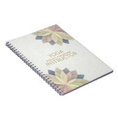 ヨガスタジオメディテーションインストラクターカラフルマンダラ ノートブック (右側)