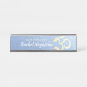 ヨガスタジオメディテーションインストラクターライフコーチOM デスクネームプレート (正面)