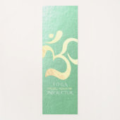 ヨガスタジオメディテーションインストラクターライフコーチOM ヨガマット (正面)