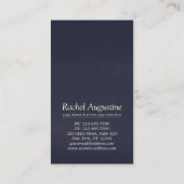 ヨガスタジオメディテーションインストラクターライフコーチOM 名刺 (裏面)