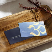 ヨガスタジオメディテーションインストラクターライフコーチOM 名刺