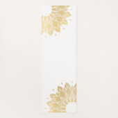 ヨガスタジオメディテーションインストラクター金ゴールドマンダラ ヨガマット (裏面)