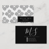 ヨガスタジオヨガインストラクターマンデラ 名刺 (正面/裏面)