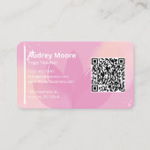 ヨガスタジオヨガ先生テンプレート 名刺 (正面)