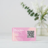 ヨガスタジオヨガ先生テンプレート 名刺 (スタンド正面)