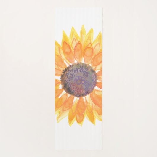 ヨガスタジオロゴサンフラワー ヨガマット (裏面)