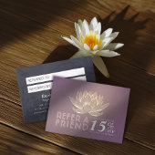 ヨガスタジオ瞑想講師紹介ロータス 紹介カード