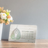 ヨガスタジオ クラスパス 瞑想 ポーズ ボディ リーフ ロイヤリティカード