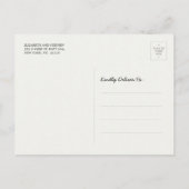 ヨガスタジオ メディテーション インストラクター 名言 ボディリーフ ポストカード (裏面)