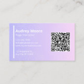 ヨガスタジオ 名刺 (正面)