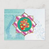 ヨガスタジオOM – ポストカード (正面)