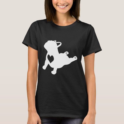 ヨガストレッチフランス Tシャツ (正面)