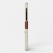 ヨガストレッチポーズシルエットpoise health sun moon Case-Mate iPhoneケース (裏面/左)