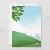 ヨガスピリット招待状 招待状 (裏面)