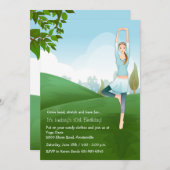 ヨガスピリット招待状 招待状 (正面/裏面)