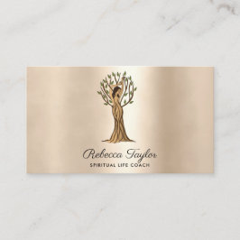 ヨガセラピー心理学ライフコーチツリーオブライフB 名刺