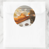 ヨガゼンアロマセラピースキンケアスパマッサージセラピー ラウンドシール (バッグ)