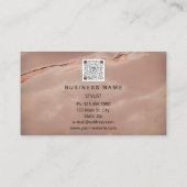 ヨガソファーセラピストウェルネスメディテーションスパ 名刺 (裏面)