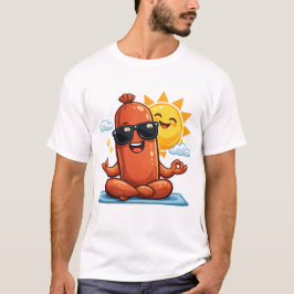 ヨガソーセージ Tシャツ