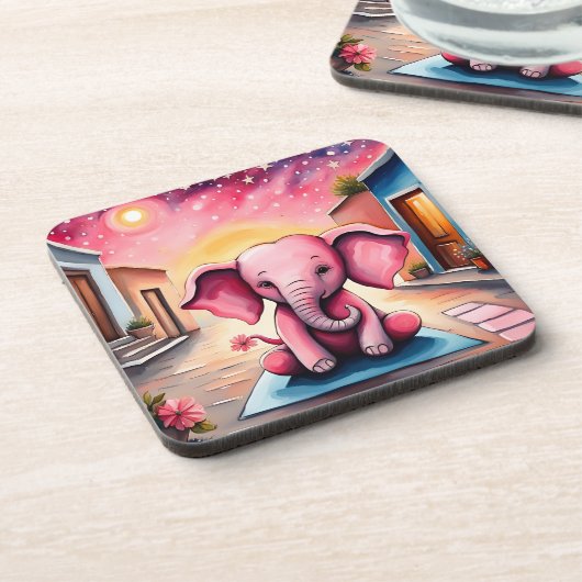 ヨガゾウ コースター (左側)