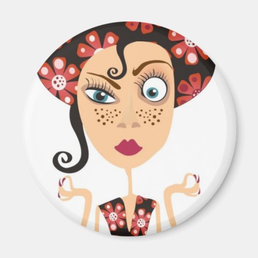 ヨガタイムストレスリリース マグネット (正面)