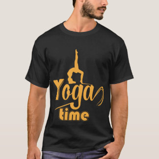 ヨガタイム 楽しい コントーション グラフィックTシャツ Tシャツ