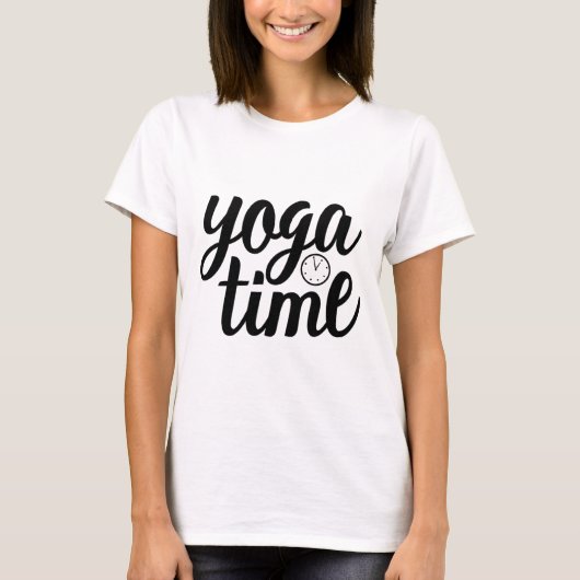 ヨガタイム Tシャツ (正面)