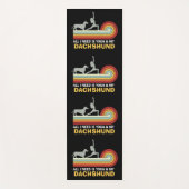 ヨガダシュントおもしろいヴィンテージ ヨガマット (正面)