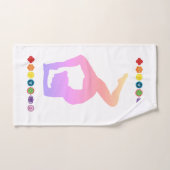 ヨガチャクラ バスタオルセット (ハンドタオル)