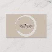 ヨガテーマエンソサークルモティーチトープ 名刺 (正面)