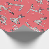 ヨガディアクリスマスラッピング紙 ラッピングペーパー (角)