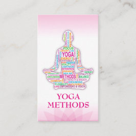 ヨガトレーナー 名刺