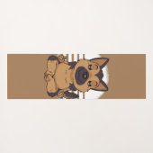 ヨガドイツの羊飼い ヨガマット (裏面(横))