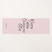 ヨガナウシャンパーニュ後のおもしろいピガーリーンク ヨガマット (正面(横))