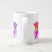 ヨガナマステティーまたはコーヒーマグ ジャンボコーヒーマグカップ (裏面)