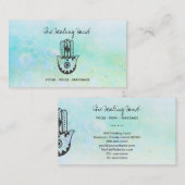 *～*ヨガハムサの手のファティマ – 月のクレーター 名刺 (正面/裏面)