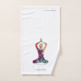 ヨガハンドタオル…熱もしいヨガに入る ハンドタオル