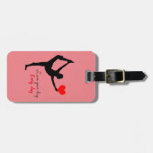 ヨガハート&愛あなたの日，毎日/ Yogini Lug ラゲッジタグ (正面横)