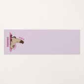 ヨガバタストレーニングキティキャット名前をカスタムするヨガマット ヨガマット (正面(横))