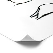 ヨガバニーのポスター ポスター (角)