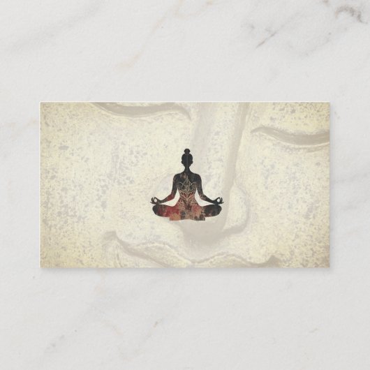 ヨガバランス名刺 名刺 (裏面)