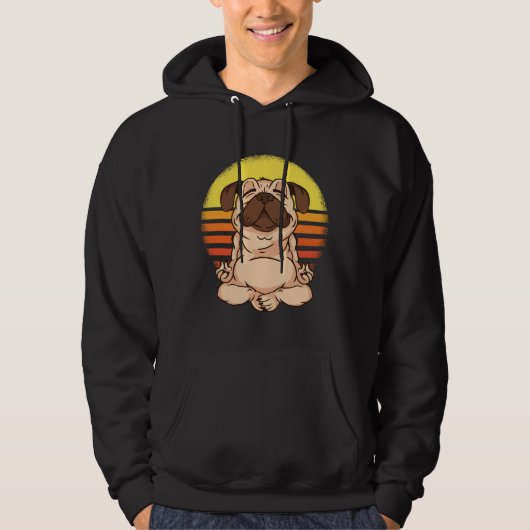 ヨガパグクラシックTシャツ519 パーカ (正面)