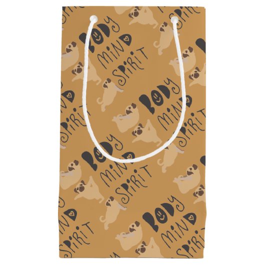 ヨガパグ スモールペーパーバッグ (正面)