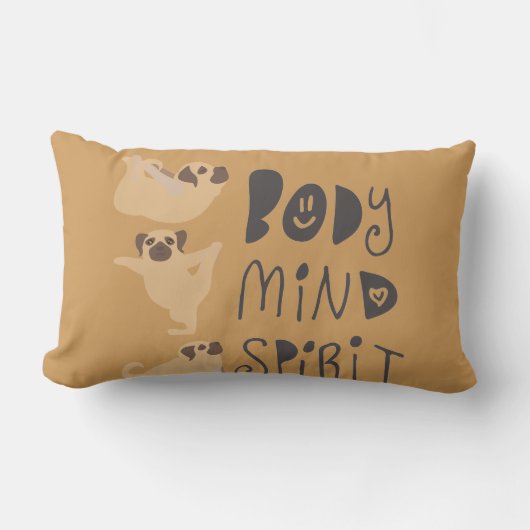 ヨガパグ ランバークッション (正面)