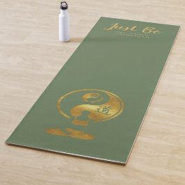 ヨガパーソナライズされたインストラクター、ちょうどSAGE GREEN ヨガマット