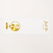 ヨガパーソナライズされたインストラクター、部材マットOM ヨガマット (正面(横))